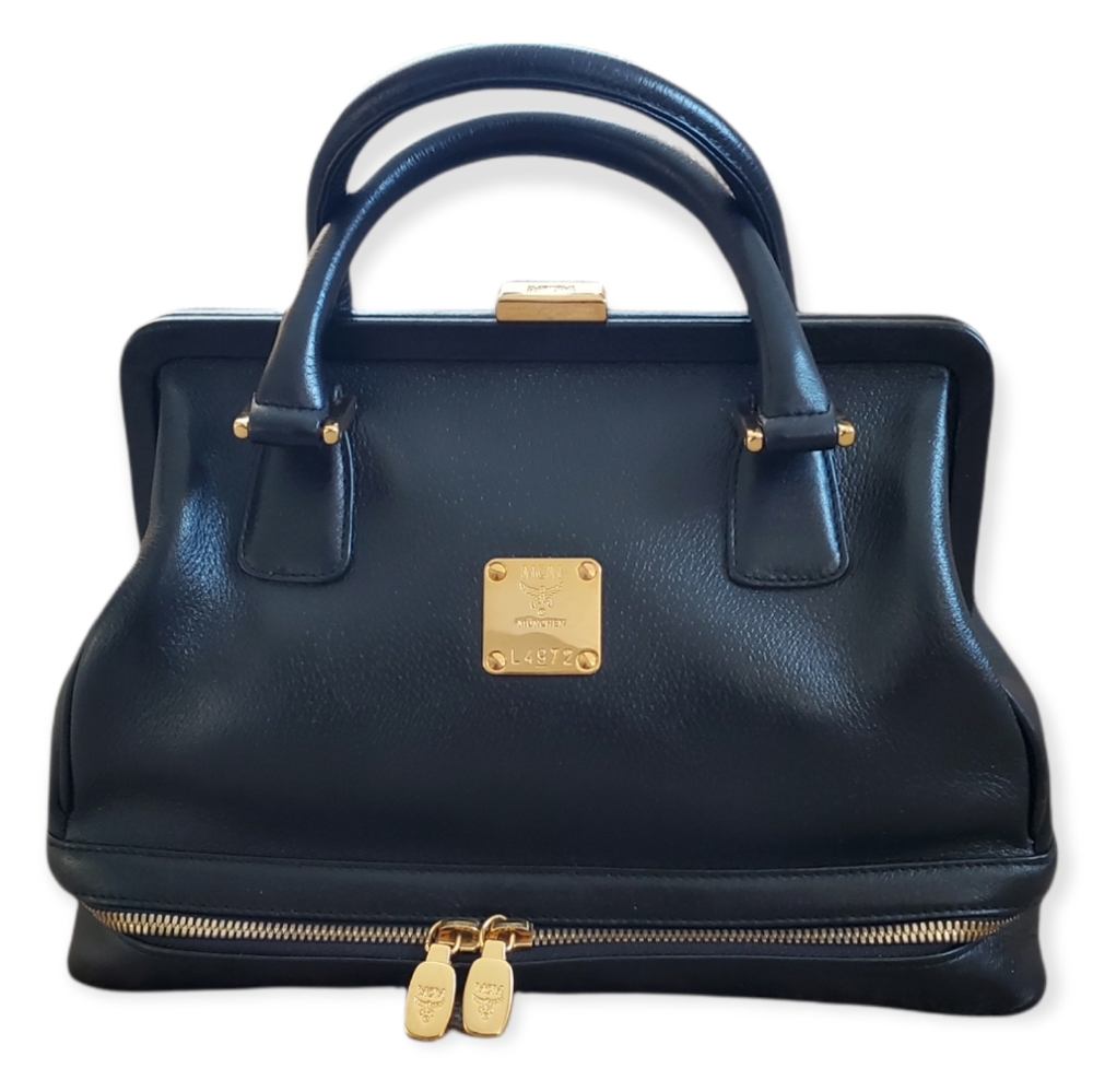 Authentic Vintage MCM Doctor Bag Handbag
